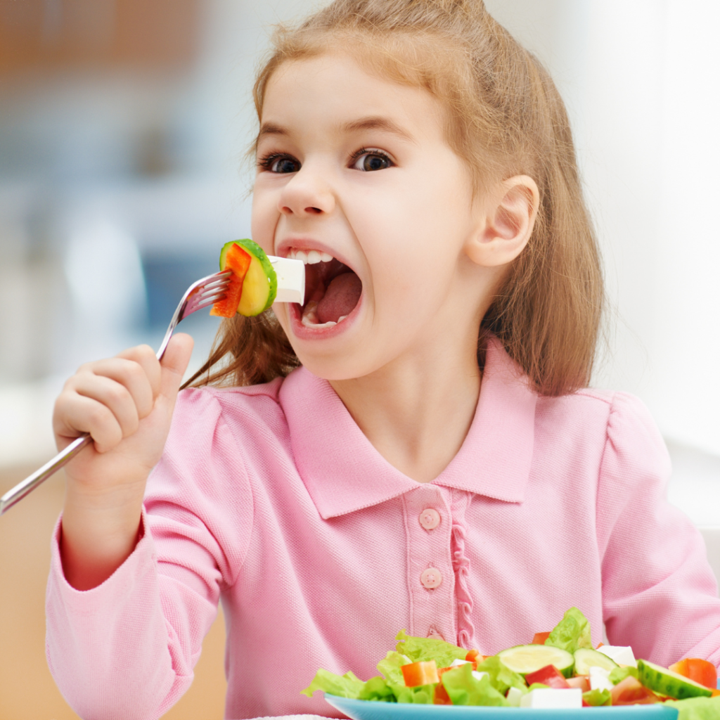 Alimentos saludables y atractivos para la población infantil