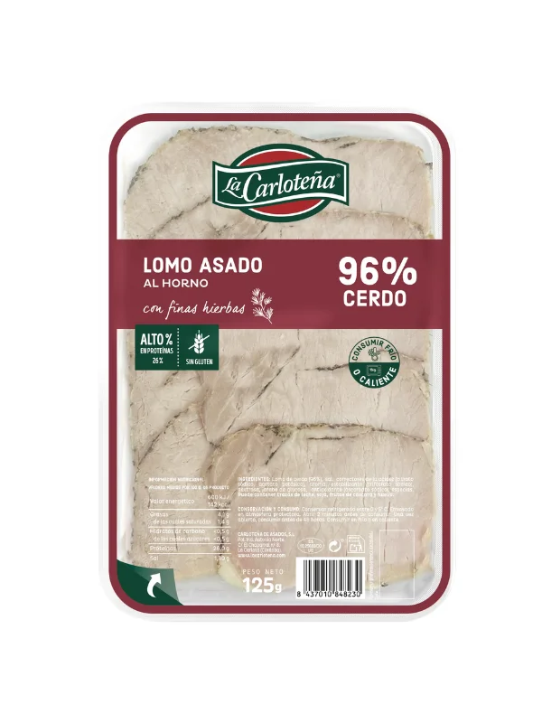 Lomo asado al horno